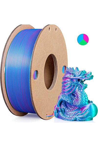 Choice5 250gredskybluegen Multicolor 3D Printer Filament,Dual/Tri Color 1.75m...
