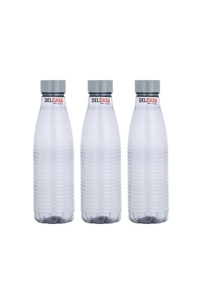 DELCASA 3-Piece 900 ML Spiral Water Bottle Set- DC2736