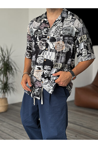 BYBASICMAN Std Fight Club Short Sleeve Shirt C-1717