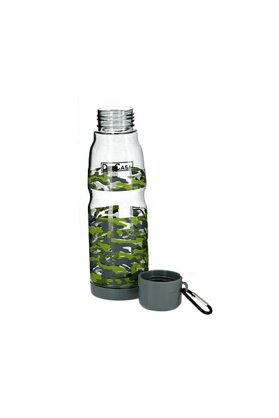 DELCASA 700ML Water Bottle - Portable Cap - Lead Free Water Bottle, Travel Flask