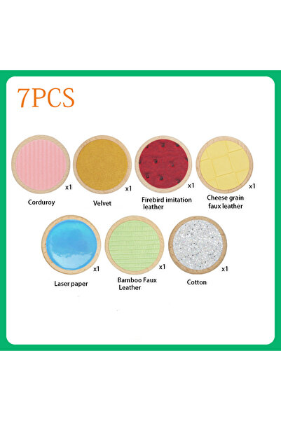 Choice ألعاب مونتيسوري الحسية - 7 قطع - بدون حقيبة - لوحة لمسية - لعبة مطابقة...