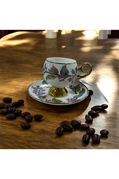 ACAR Orville Pink 6 Piece Coffee Cup Set