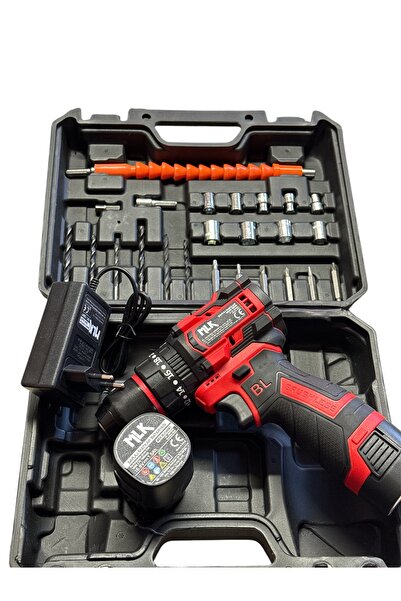 Genel Markalar Şarjlı Matkap Torklu Set Su Geçirmez  Mlk-9013