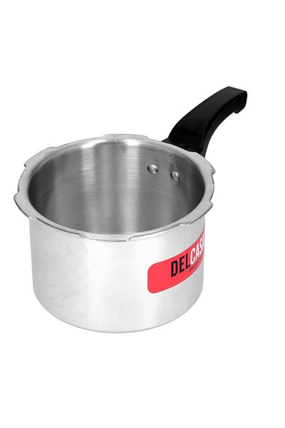 DELCASA Aluminium Pressure Cooker, Anti-Implosion Lid, DC1878