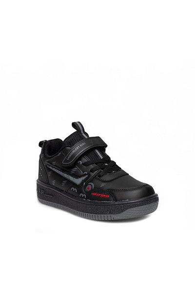 McDark Children's Black Velvet School and Daily Shoes