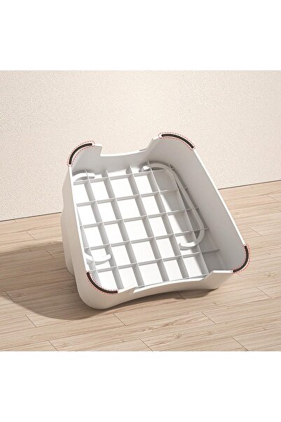 COOYA 2 Step Stool, Non-slip PP material,Weight capacity is 176lb,For Bathroom & Kitchen & Toilet