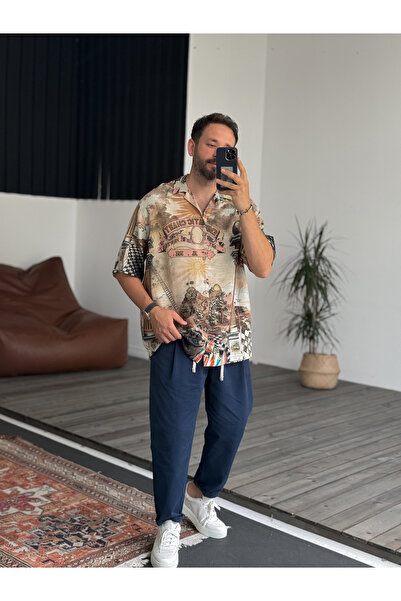 BYBASICMAN Std Ancient Short Sleeve Shirt C-1674