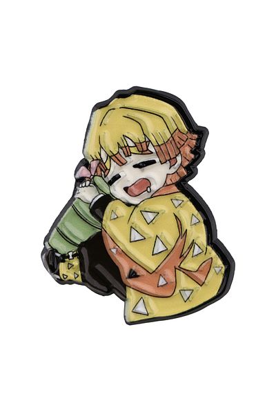 Choice 4 Anime Enamel Pin Nezuko Brooches for Women Lapel Pins Badges on Backpack Cosplay Accessories Fash.