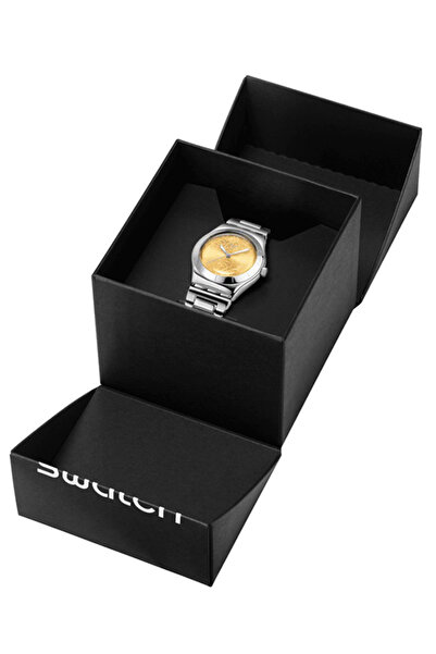 Swatch Yls236G Women Wrist Watch