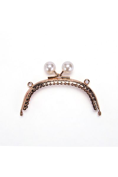 Sultan Burs with White Beads, 10.5 cm Rose
