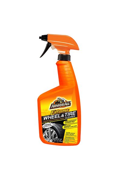 Armor ALL Extreme Wheel & Tire Cleaner - 709ml, Dissolves Brake Dust & Road Grime, Foam Formula
