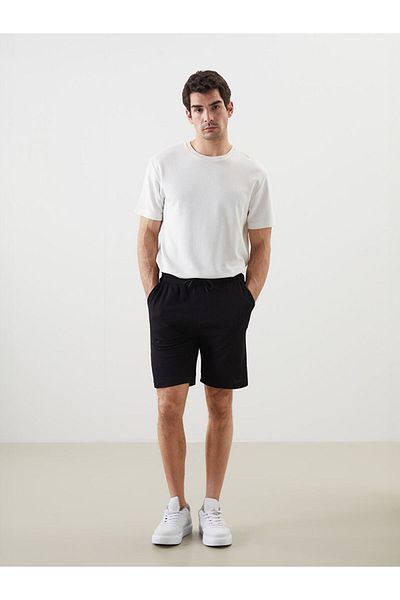 LC Waikiki New Black Standard Fit Men's Shorts
