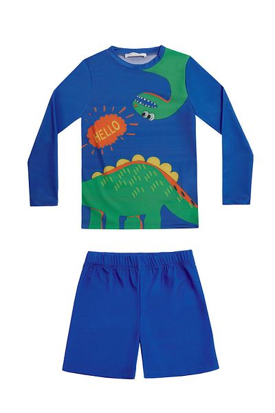 NEOPY Costum de baie pentru băiat cu mânecă lungă Lima 5245