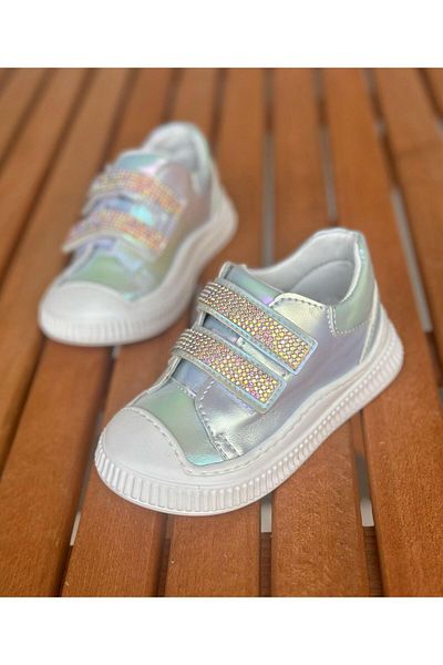 Surpie Shoes Girls' Casual Shoes, Children's Stylish Shoes, Rhinestone Velcro Shoes