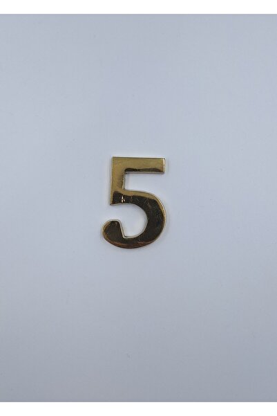 Kalender Döküm Brass Number 6cm Nail No:5