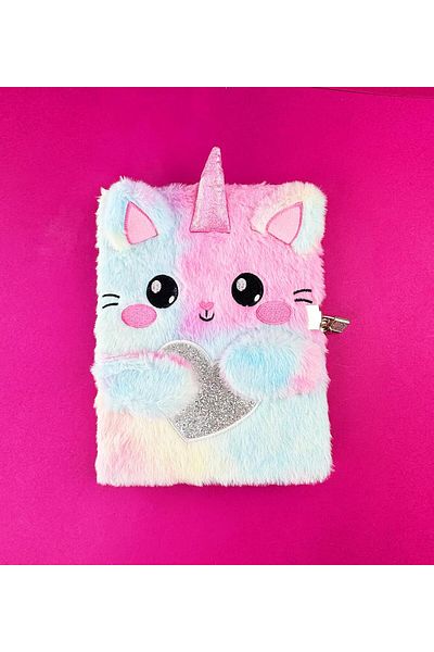 Gift Moda 100 Sheets Plush Notebook in A4 Size