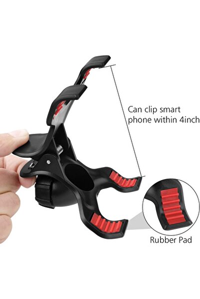 AWH Overhead Phone Video Stand, Adjustable 360° Mount, Desktop Articulating Arm for Phones & Tablets
