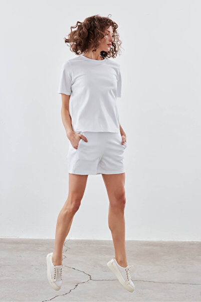 Hays Kadın Pamuklu Cepli Şort