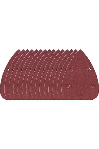 WORX Wa2000 140X90Mm 60, 80, 120 Grits, 15 Pieces Universal Mouse Sandpaper Set with Velcro