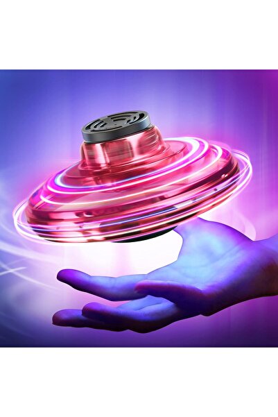 AWH طائرة بدون طيار تعمل يدويًا، دوارة صغيرة مع أضواء LED دوارة 360 درجة، ممت...