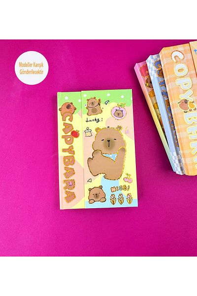 Gift Moda Σημειωματάριο Capybara Magnet Cover