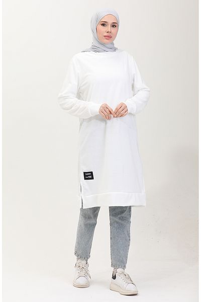 sefamerve Coat of Arms Tunic 0012-01 White