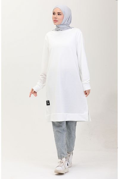 sefamerve Coat of Arms Tunic 0012-01 White