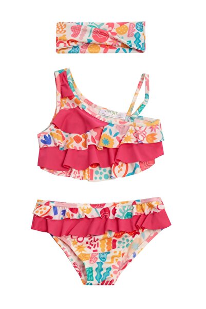 NEOPY Bikini Avesta pentru fete cu un singur umăr 5205