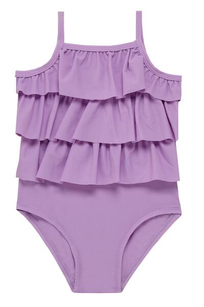 NEOPY Sebastıa Kız Bebek Fırfır Detaylı Mayo 5108