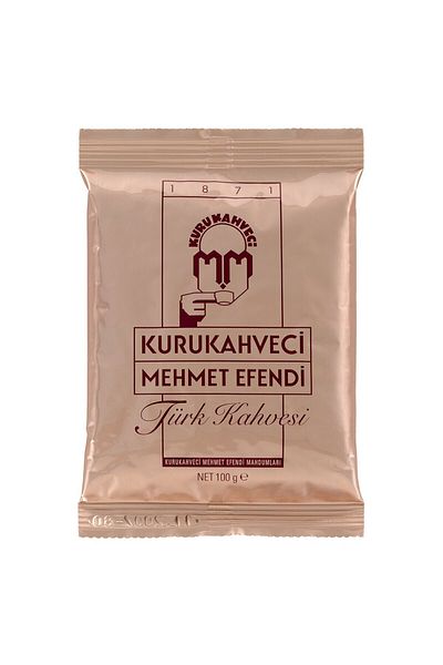 Mehmet Efendi Kurukahveci Turkish Coffee 25 X 100 g (Skt:01.2206) Intermop Sensitive Surface Cloth Gift