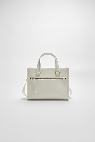 Stradivarius Tote bag with zip
