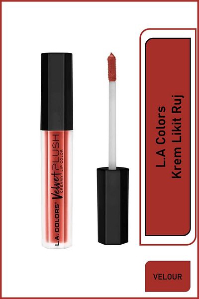 L.A Colors La Colors Velvet Plush Creamy Likit Lips-Velour