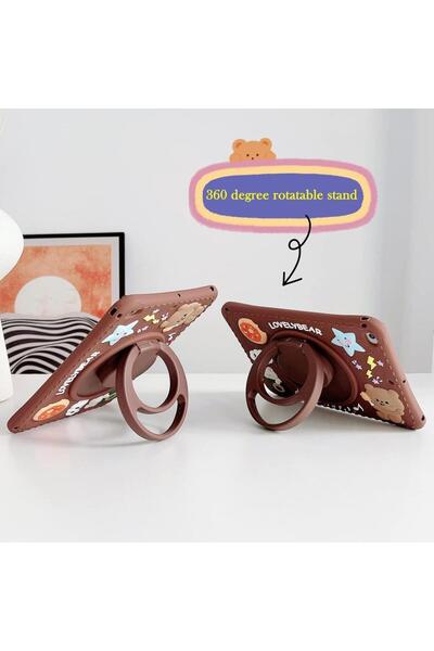 UnDePlus iPad 11Th Generation A16 11Inch/10Th Generation 10.9Inch Case Cute Dolls Fun 3Dcharacter Children with Stand