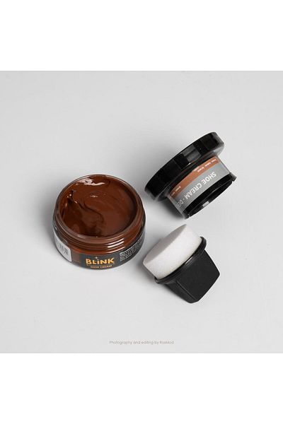 Blink ملمع أحذية DARK BROWN Advance Formula