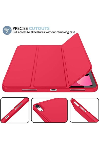 UnDePlus Apple iPad 11Th Nesen Compatible Case Smart Case with Pen Compartment