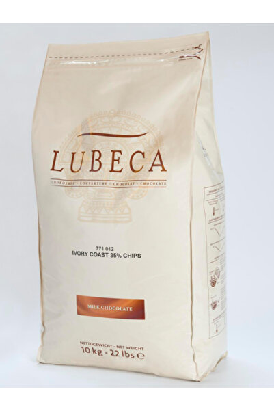 Lubeca 10 KG Ivory Coast Sütlü Damla Çikolata %35
