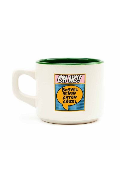 PALTO TASARIM Never Mind, Your Ass Is Beautiful! White Venus Mug - Gift Ceramic Mug