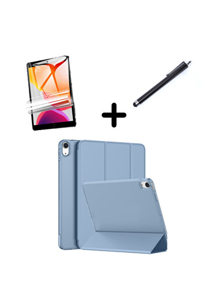 UnDePlus Apple iPad 11.nesil A16 11inç/10.nesil 10.9inç Set Pu Deri Smart Tab...