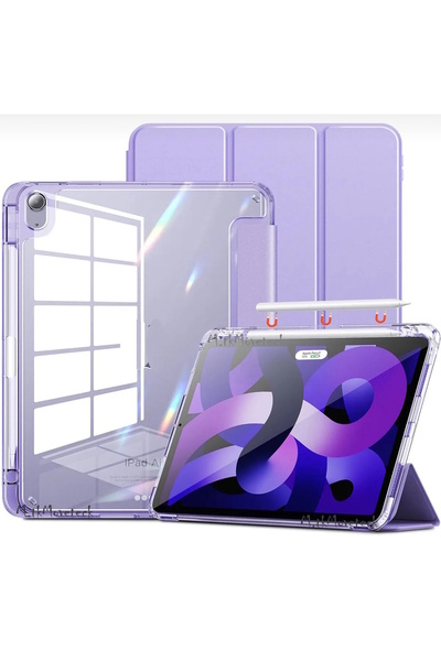 m.tk moveteck iPad Air 13 2025 Uyumlu Kılıf Magnetik Pen Charge Kalem Bölmeli...