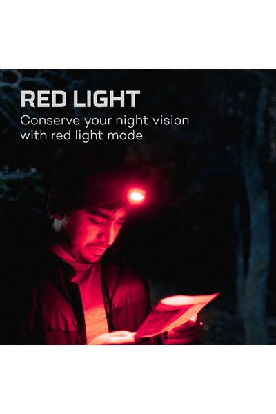NEBO Einstein Rechargeable 400 Lumen Headlamp