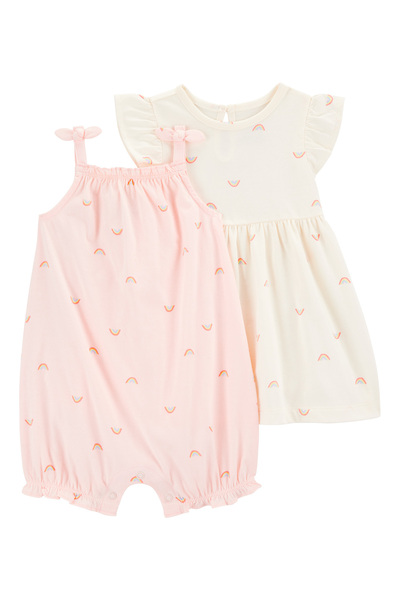 Carter's Kız Bebek 2Li Tulum