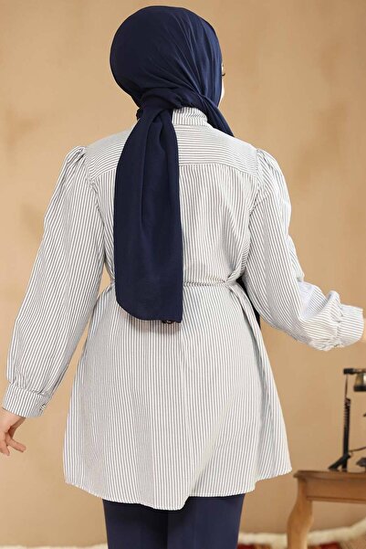 Neva Style Κουμπωτό καπνιστό χιτζάμπ 42421FU