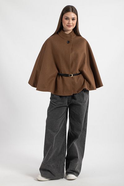 Hatun Atila Γυναικεία ζώνη με κασμίρ Cape Poncho