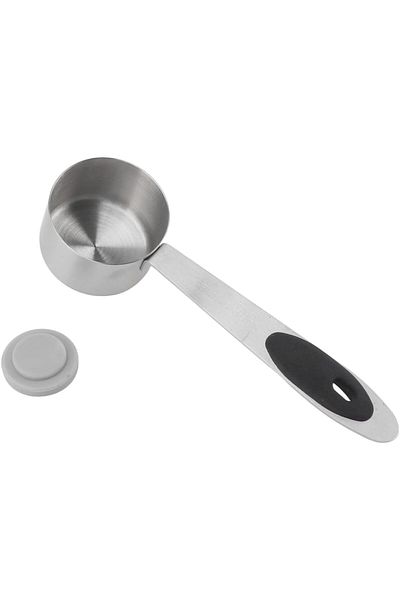 Generic Airtight Stainless Steel Coffee Bean Storage Container with 30ml Spoon,