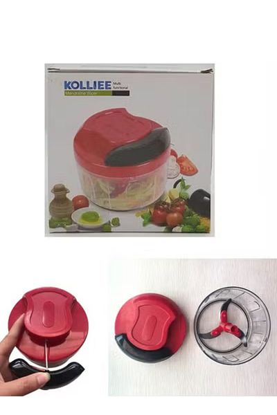 co arma Manual Food Slicer for Fruits and Vegetables Multicolor 10x13x6cm