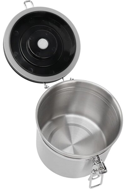 Generic Airtight Stainless Steel Coffee Bean Storage Container with 30ml Spoon,