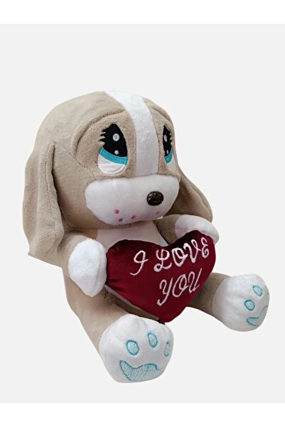 GRAN TOYS Kalpli Peluş Üzgün Köpek - 40CM