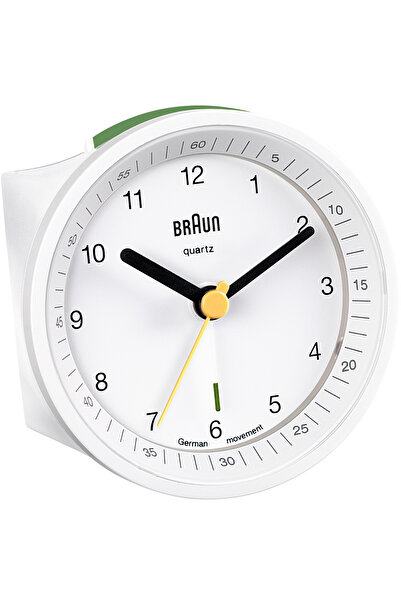 Braun Bnc007whwh Alarmlı Masa Saati Beyaz
