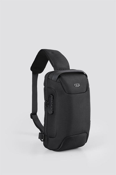 ÇÇS Black Cross Unisex Chest and Backpack 51463