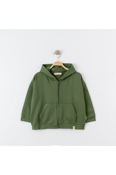 Tiffany Tiffany Oversize Tracksuit Kids Sweatshirt - Hooded Zippered 27116